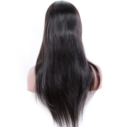 13x4 HD lace front wig natural straight natural color 150% density