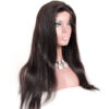 13x4 HD lace front wig natural straight natural color 150% density