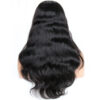 360 lace wigs virgin human hair Body wave natural color 150% density