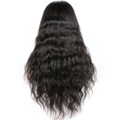 5x5 HD lace closure wig Natural wave natural color 150% density