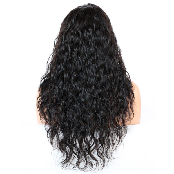 13x4 lace front wig loose wave natural color 150% density
