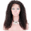 5x5 HD lace closure wig water wave natural color 150% density medium cap