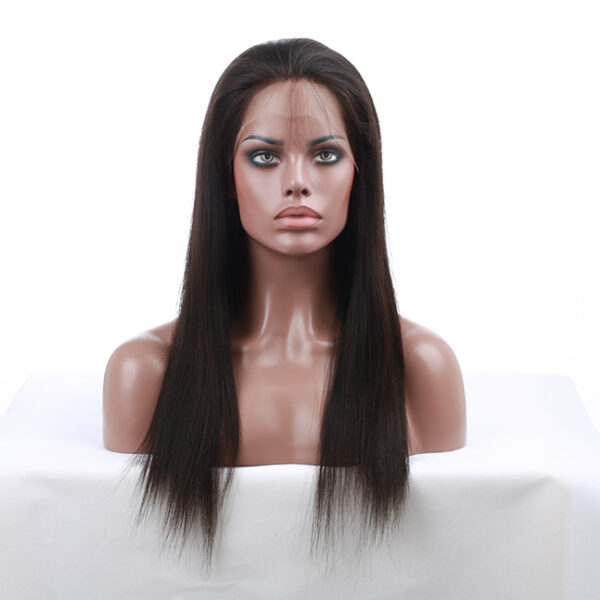 13x4 HD lace front wig light yaki natural color 150% density