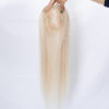 3x5 mono lace topper white raw human hair topper