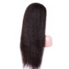 13x4 HD lace front wig Kinky straight natural color 150% density