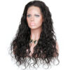 360 lace wigs virgin human hair loose curl natural color 150% density