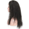 360 lace wigs virgin human hair kinky curl natural color 150% density