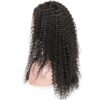 360 lace wigs virgin human hair kinky curl natural color 150% density
