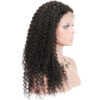 360 lace wigs virgin human hair kinky curl natural color 150% density