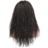 360 lace wigs virgin human hair kinky curl natural color 150% density