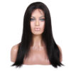 full lace wigs virgin human hair light yaki natural color 130% density