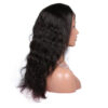 full lace wigs virgin human hair natural wave natural color 130% density