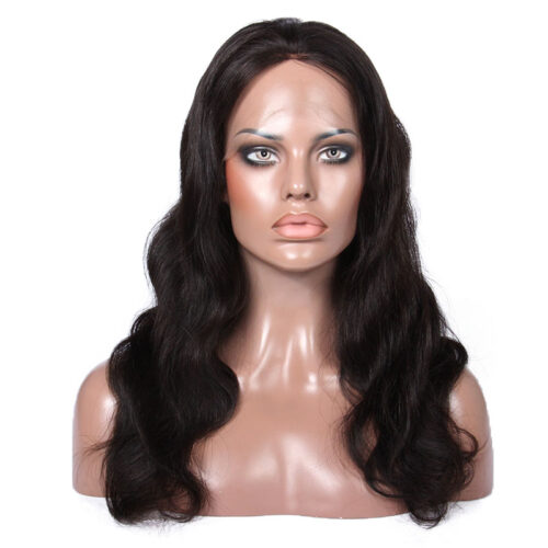 13x4 HD lace front wig Body wave natural color 150% density