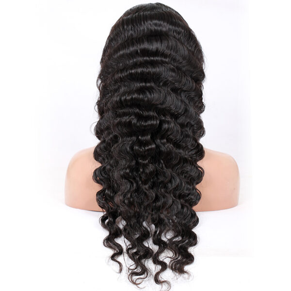 13x4 HD lace front wig Water wave natural color 150% density