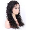 full lace wigs virgin human hair Loose curl natural color 130% density
