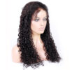 full lace wigs virgin human hair Water wave natural color 130% density