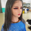 grey hair lace wig