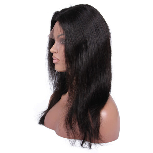 13x6 HD lace front wig natural straight natural color 150% density medium cap