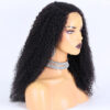 13x6 HD lace front wig Jerry curl natural color 150% density